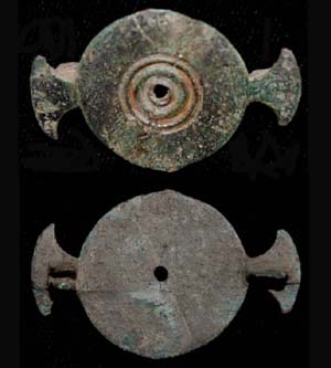 Brooch, Disc type, c. 1st Cent. AD Brooch, Disc type, c. 1st Cent. AD