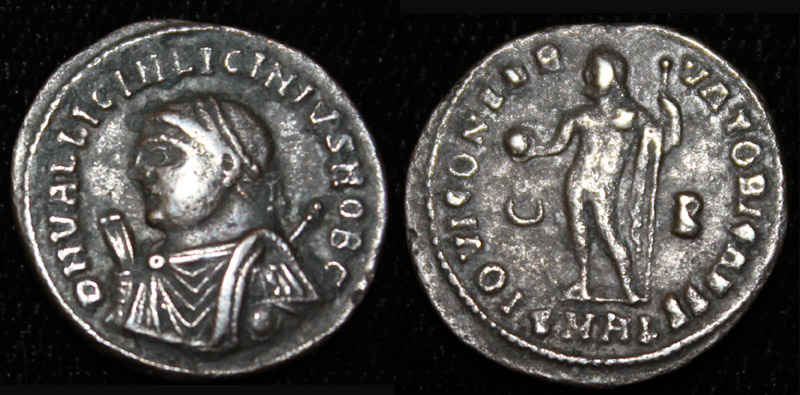 Licinius II, Mappa, Globe and Scepter Portrait, Alexandria, Rare 2