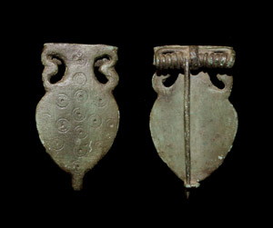 Brooch, Amphora-type, c. 4th Cent AD Brooch, Amphora-type, c. 4th Cent AD
