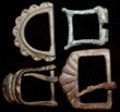 4 Assorted Roman/Byzantine/Medieval Buckles 4 Assorted Roman/Byzantine/Medieval Buckles