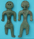 Early Avar Effigy Pendant, ca. 1st Cent AD Very Rare! Early Avar Effigy Pendant, ca. 1st Cent AD Very Rare!