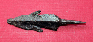 Bronze Age Barbed Arrow Point, Greek, c. 1500-1000 BC Bronze Age Barbed Arrow Point, Greek, c. 1500-1000 BC