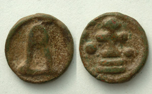 Basil I, 867-886 AD Scarce Cherson Mint Basil I, 867-886 AD Scarce Cherson Mint