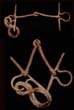 Iron Horse Bridle Bit, c. 8th-15th Cent....? Iron Horse Bridle Bit, c. 8th-15th Cent....?