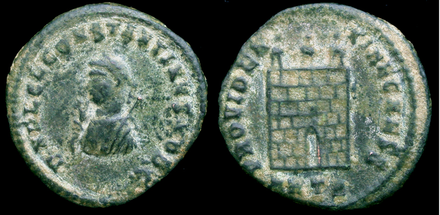 Constantine II, Campgate, Heraclea Mint