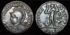 Licinius II (Jr), Helmeted Issue Licinius II (Jr), Helmeted Issue