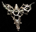 Silver Pendent, 18th-19th Cent, Dubrovnik Bead-style, Rare Silver Pendent, 18th-19th Cent, Dubrovnik Bead-style, Rare