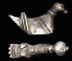Enigmatic Danubian Celt Silver Duck ca. 1st Cent AD Enigmatic Danubian Celt Silver Duck ca. 1st Cent AD