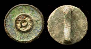 Strap Slide, Enameled, 1st-3rd Cent. Strap Slide, Enameled, 1st-3rd Cent.