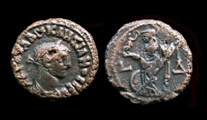 Roman Egypt, Diocletian, Æ Tetradrachm Roman Egypt, Diocletian, Æ Tetradrachm