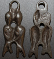 Steppe Nomads, "Adam and Eve" Pendant, c. 8th-13th Cent AD Steppe Nomads, "Adam and Eve" Pendant, c. 8th-13th Cent AD