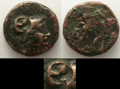 Macedon, Antigonos Gonatas, Athena with Counter-mark, 329-277 BC Macedon, Antigonos Gonatas, Athena with Counter-mark, 329-277 BC