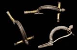 Crossbow Fibula, c. late 4th-5th Cent AD, Gold-gilt Crossbow Fibula, c. late 4th-5th Cent AD, Gold-gilt