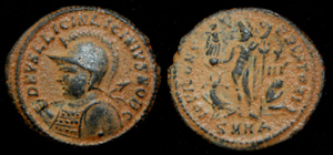 Licinius II Helmeted Issue Licinius II Helmeted Issue