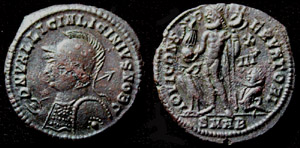 Licinius II Helmeted Issue Licinius II Helmeted Issue