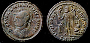 Licinius II Helmeted Issue Licinius II Helmeted Issue