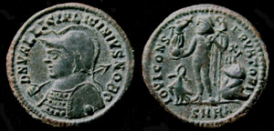 Licinius II Helmeted Issue Licinius II Helmeted Issue