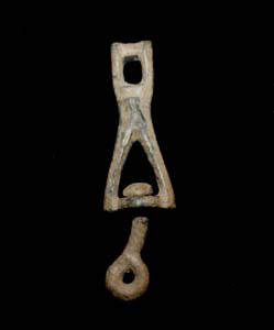 Hanger with swivel, ca 1st-3rd Cent Hanger with swivel, ca 1st-3rd Cent