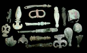 One lot of 18 Roman Military Artifacts, ca. 1st-3rd Cent. AD One lot of 18 Roman Military Artifacts, ca. 1st-3rd Cent. AD