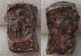 Roman Lead Seal, Legionary Seal, 4th Cent AD Roman Lead Seal, Legionary Seal, 4th Cent AD