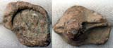 Roman Lead Seal, Family of Four Roman Lead Seal, Family of Four