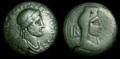 Queen Gepaepyris & Aphrodite, 37-39 AD Queen Gepaepyris & Aphrodite, 37-39 AD