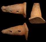 Ancient Maya Vessel Leg, c.11th-13th Cent CE Ancient Maya Vessel Leg, c.11th-13th Cent CE