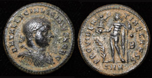 Licinius II (Jr) Jupiter Reverse Licinius II (Jr) Jupiter Reverse