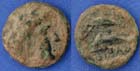 Olbia City issue, Apollo, dolphin seed & bow, c. 360-320 BC Olbia City issue, Apollo, dolphin seed & bow, c. 360-320 BC