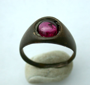 Ring, Medieval, Ladies with Jewel, ca. 16th-17th Cent Ring, Medieval, Ladies with Jewel, ca. 16th-17th Cent