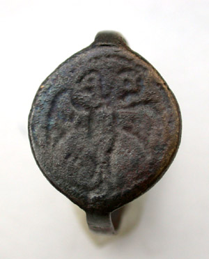 Ring, Avar, Men's, Double-headed Eagle, 6th-8th Cent Ring, Avar, Men's, Double-headed Eagle, 6th-8th Cent