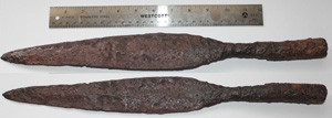 Spear Point, Iron, Socketed, c. 1st-3rd Century #1 Spear Point, Iron, Socketed, c. 1st-3rd Century #1