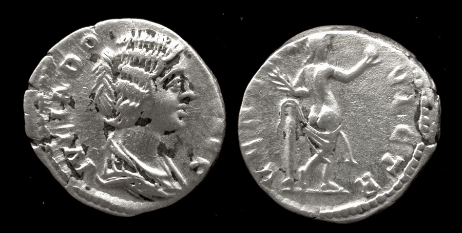 Julia Domna, Denarius, Emesa or Laodiceia Mint, Venus Reverse SOLD!