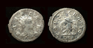 Carus, Posthumous Issue, Divo Caro, Silvered Carus, Posthumous Issue, Divo Caro, Silvered