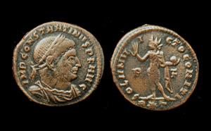 Constantine I, Soli Invicto, Rome Mint Constantine I, Soli Invicto, Rome Mint
