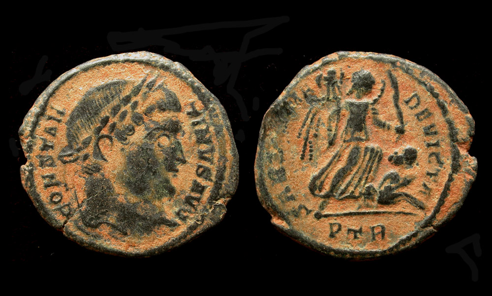 Constantine I, Sarmatia Devicta, Trier Mint