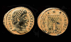 Constantine I, Campgate, Antioch Mint, Rare Constantine I, Campgate, Antioch Mint, Rare