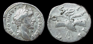 Antoninus Pius, AR Denarius, Clasping Hands Reverse Antoninus Pius, AR Denarius, Clasping Hands Reverse