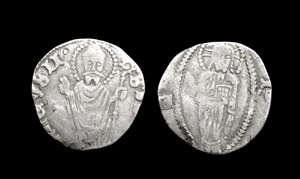 Ragusa City Issue, Silver Grosso 1372-1383 Ragusa City Issue, Silver Grosso 1372-1383