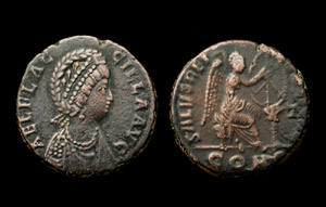 Aelia Flaccilla Æ2, Constantinopolis Mint Aelia Flaccilla Æ2, Constantinopolis Mint