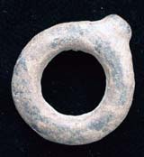 Celtic Proto Money Ring with Knob 600-400 BC Celtic Proto Money Ring with Knob 600-400 BC