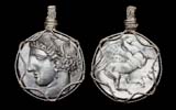 Siculopunic Dekadrachm Necklace Siculopunic Dekadrachm Necklace