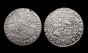 Sigismund III, Poland, AR Ort, 1622 Sigismund III, Poland, AR Ort, 1622