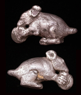 Silver Dormouse, Roman Era ca. 1st 3rd Cent. AD Silver Dormouse, Roman Era ca. 1st 3rd Cent. AD