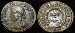 Licinius II (Jr) Votive Issue Licinius II (Jr) Votive Issue