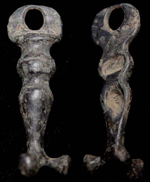 Harness, Strap Hanger, Tri-lobbed, c 2nd-3rd Cent