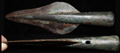 Bronze Age Socketed Spear Point, Urnfield Culture c. 1000-800 BC Bronze Age Socketed Spear Point, Urnfield Culture c. 1000-800 BC