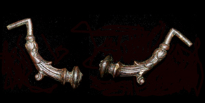 Handle, Vine leaf motif, Roman Dalmatia, 2nd-3rd Cent. AD Handle, Vine leaf motif, Roman Dalmatia, 2nd-3rd Cent. AD