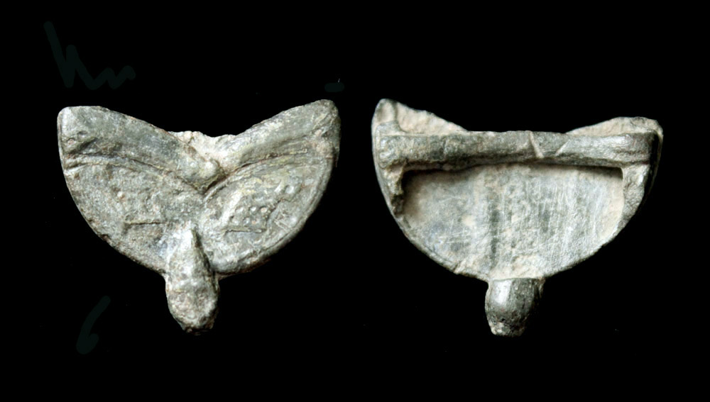 Strap End, Winged Phallus, 1st-3rd Cent.