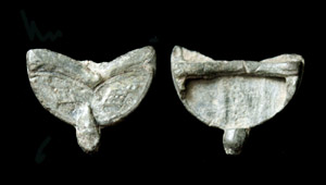 Strap/Belt End, Winged Phallus, 1st-3rd Cent. Strap/Belt End, Winged Phallus, 1st-3rd Cent.